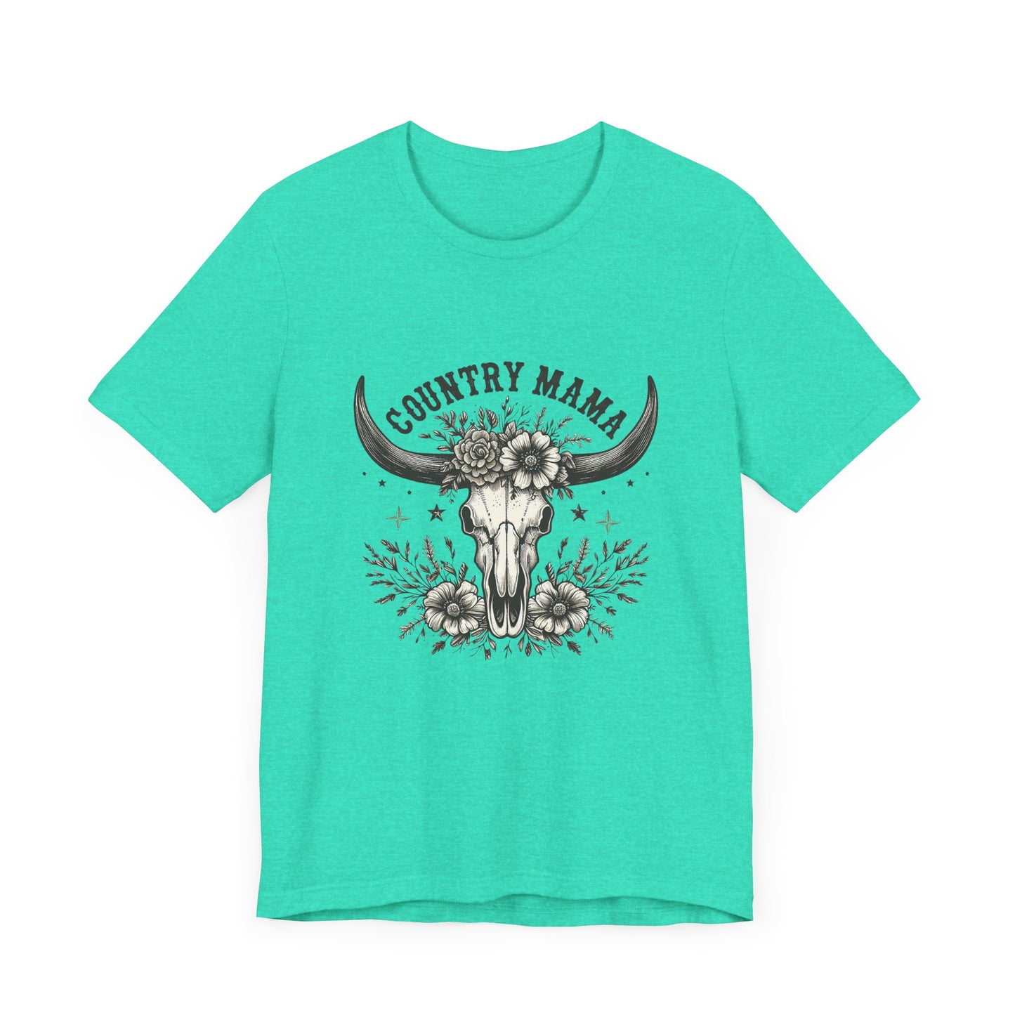 Country Mama Graphic Tee - Perfect for Country Lovers, Festivals, Birthdays, Mother's Day, Casual Wear, Gift Ideas