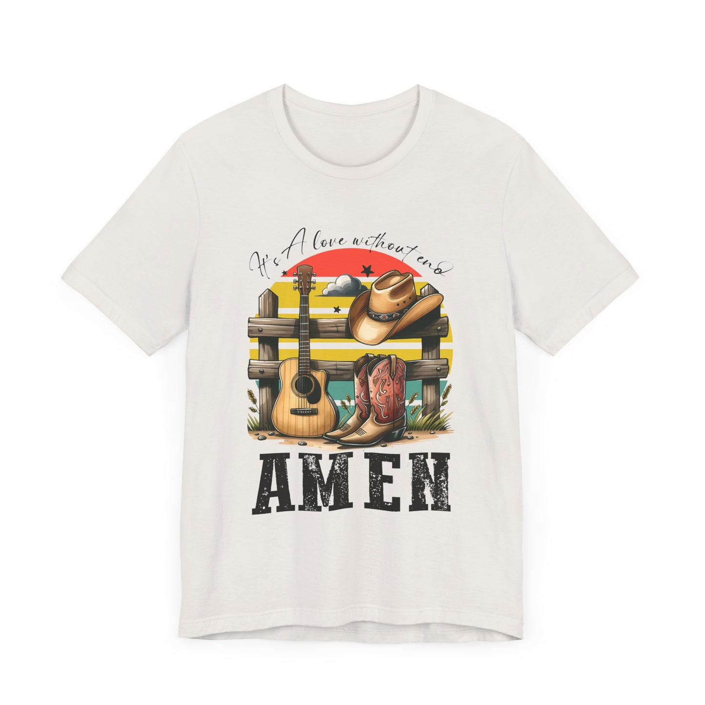 Guitar Theme Tee, Music Lover Shirt, Casual Unisex Tee, Father's Day Gift, Beach Vibes Clothing, Summer Music T-Shirt