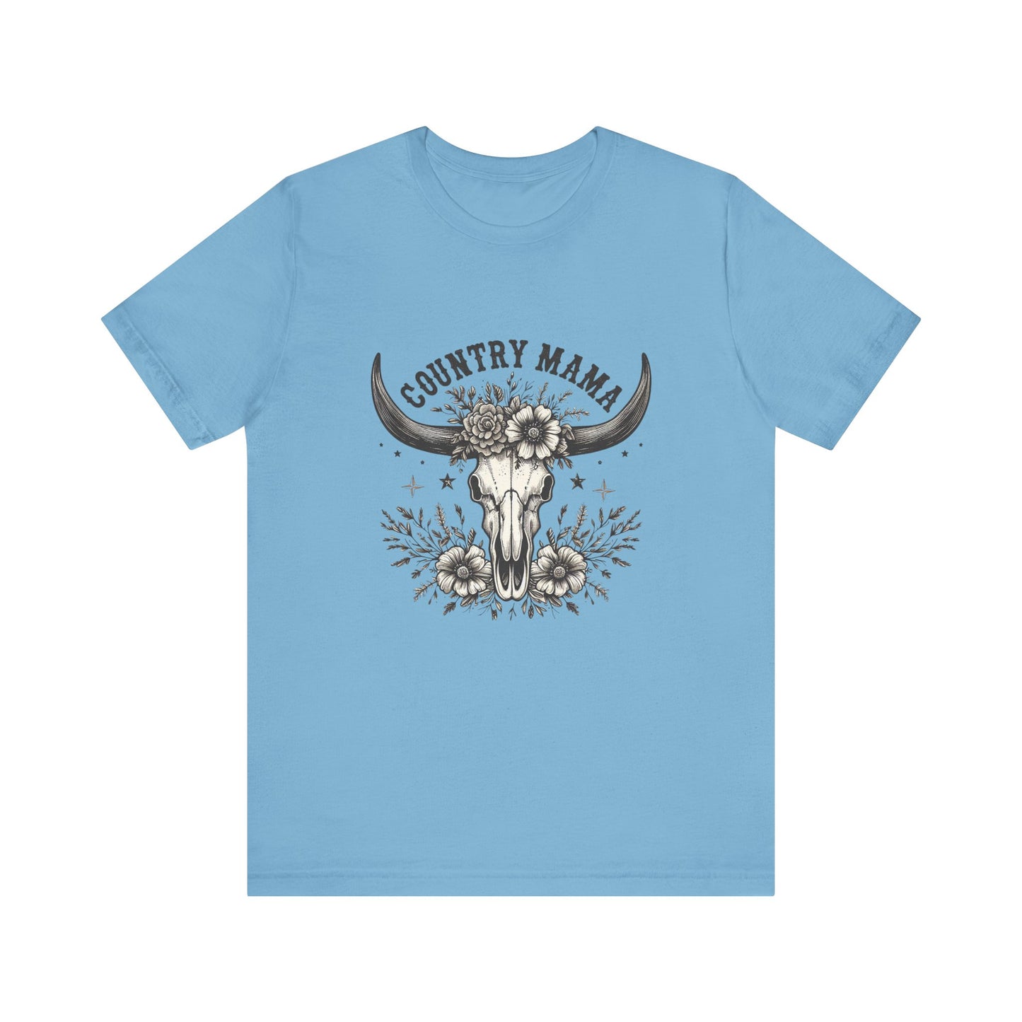 Country Mama Graphic Tee - Perfect for Country Lovers, Festivals, Birthdays, Mother's Day, Casual Wear, Gift Ideas