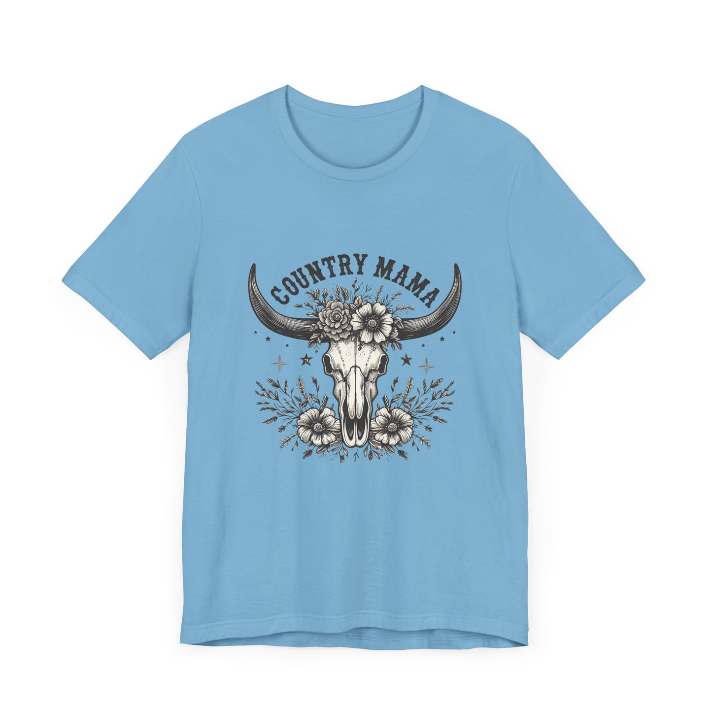 Country Mama Graphic Tee - Perfect for Country Lovers, Festivals, Birthdays, Mother's Day, Casual Wear, Gift Ideas