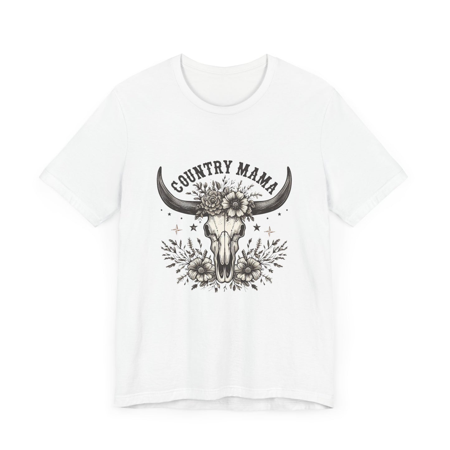 Country Mama Graphic Tee - Perfect for Country Lovers, Festivals, Birthdays, Mother's Day, Casual Wear, Gift Ideas