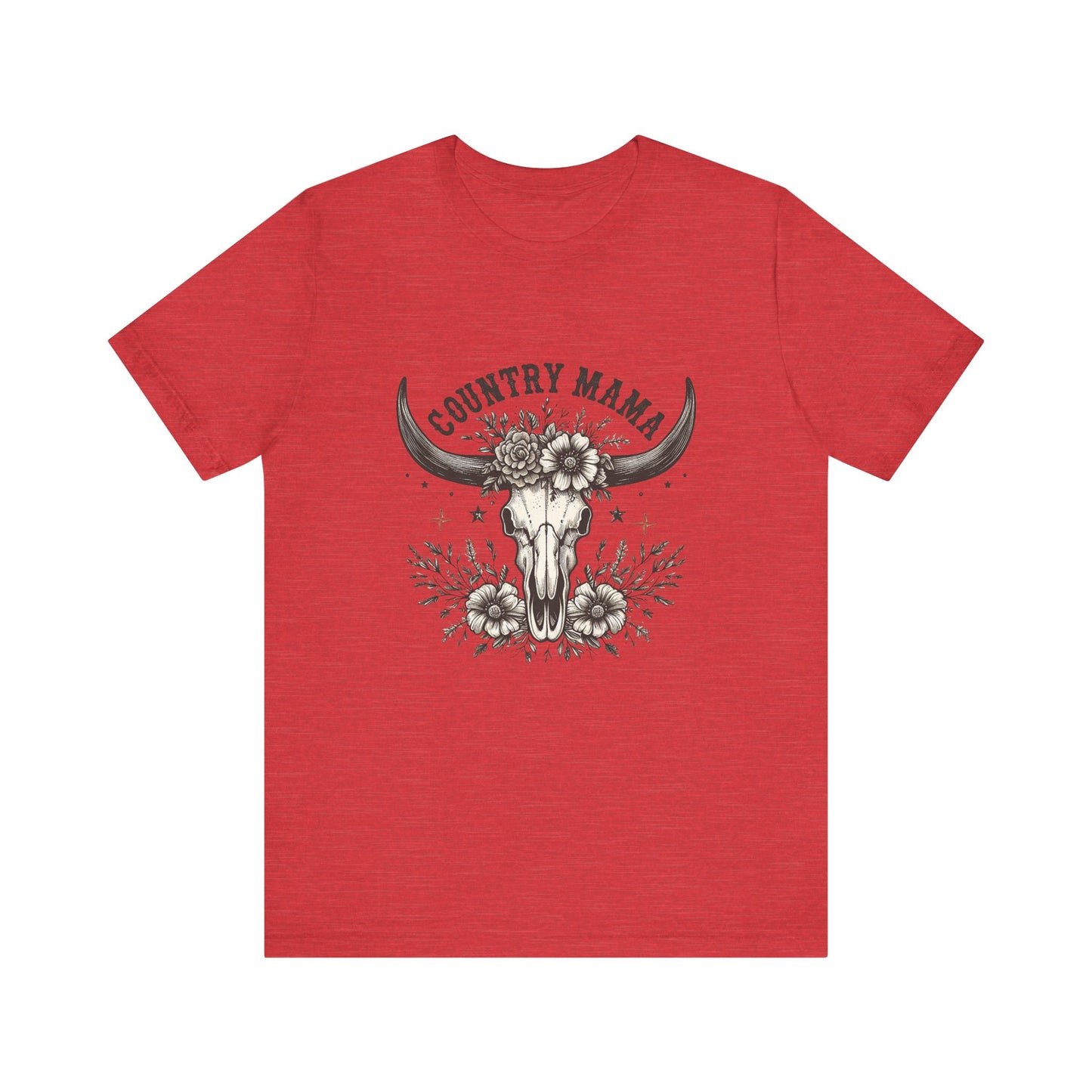 Country Mama Graphic Tee - Perfect for Country Lovers, Festivals, Birthdays, Mother's Day, Casual Wear, Gift Ideas
