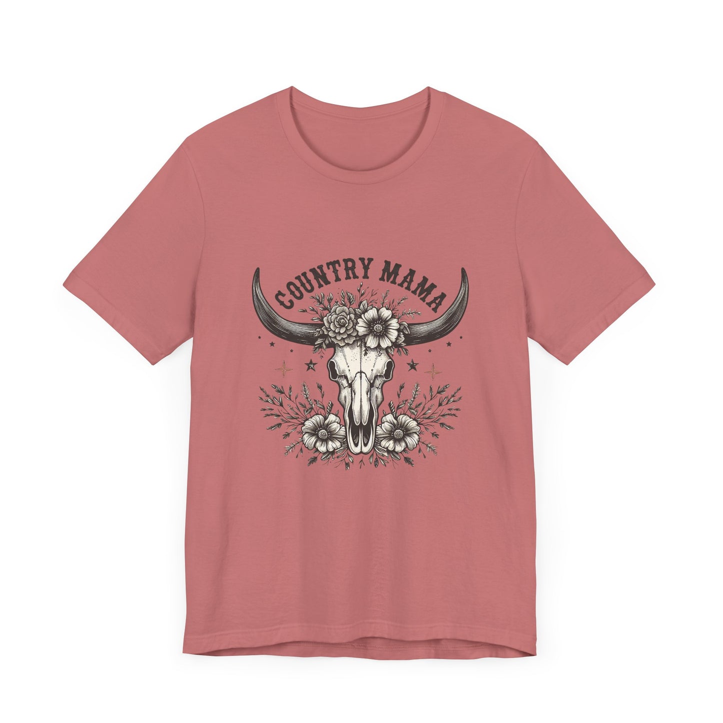 Country Mama Graphic Tee - Perfect for Country Lovers, Festivals, Birthdays, Mother's Day, Casual Wear, Gift Ideas