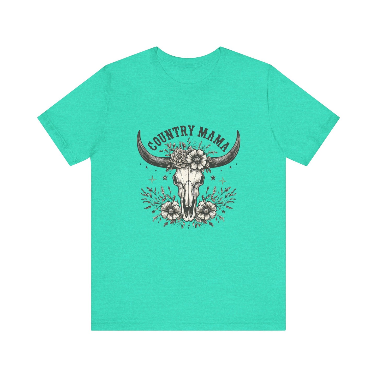 Country Mama Graphic Tee - Perfect for Country Lovers, Festivals, Birthdays, Mother's Day, Casual Wear, Gift Ideas