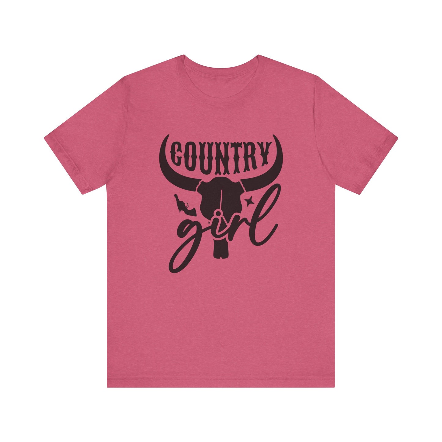 Country Girl Graphic Tee, Western Style T-Shirt, Rustic Fashion Top, Farmhouse Apparel, Gift for Country Lovers