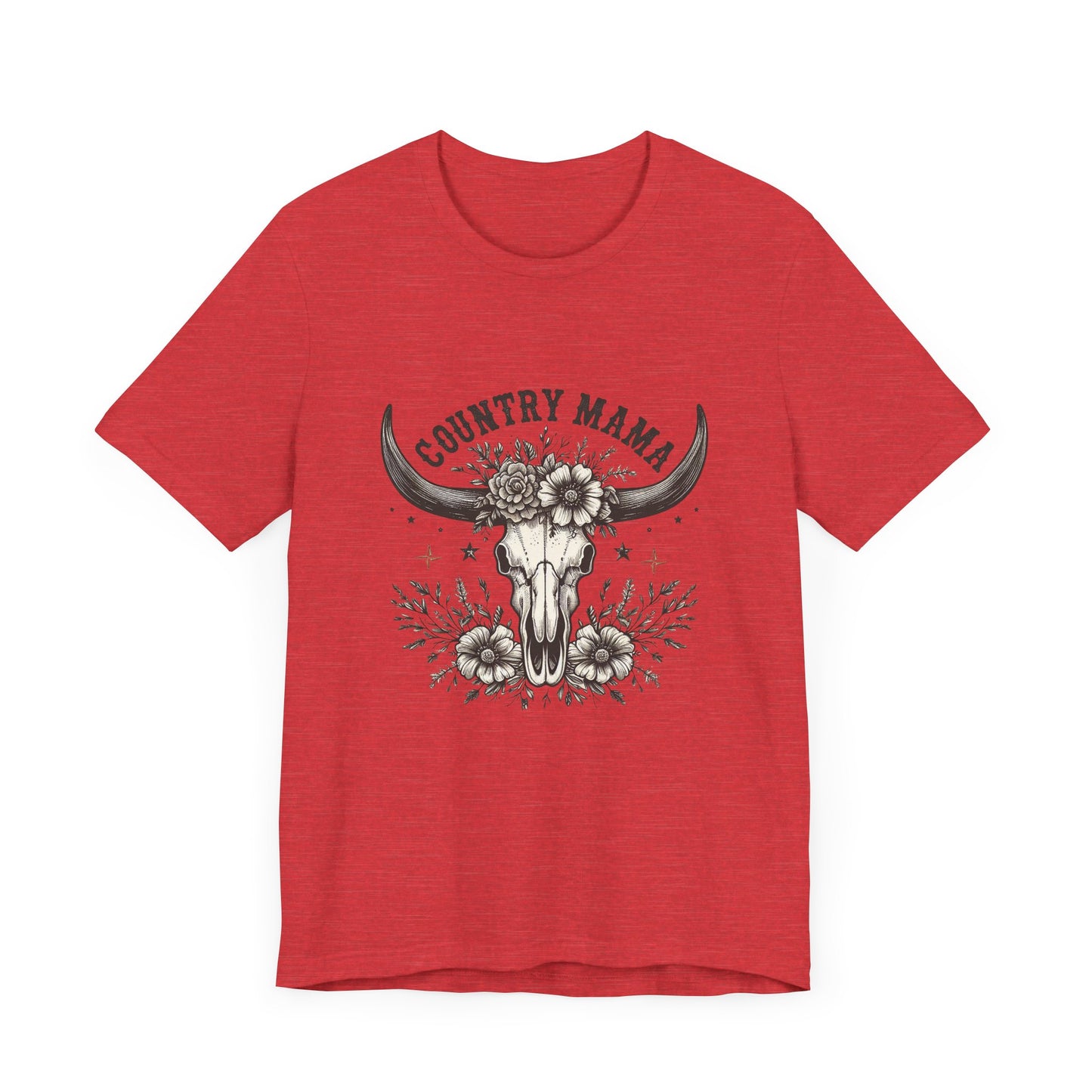 Country Mama Graphic Tee - Perfect for Country Lovers, Festivals, Birthdays, Mother's Day, Casual Wear, Gift Ideas