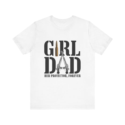 Girl Dad Unisex Jersey Short Sleeve Tee