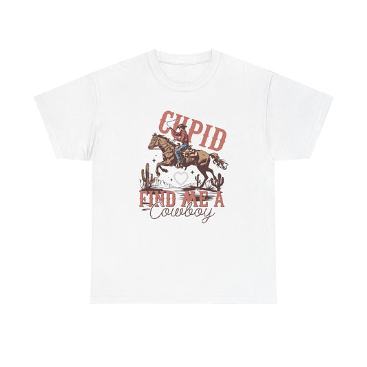 Cowboy Cupid Tee - Fun Novelty Shirt for Cowgirl Lovers, Gift for Valentine's Day, Country Style Fashion, Funny Graphic Tee, Western [...]