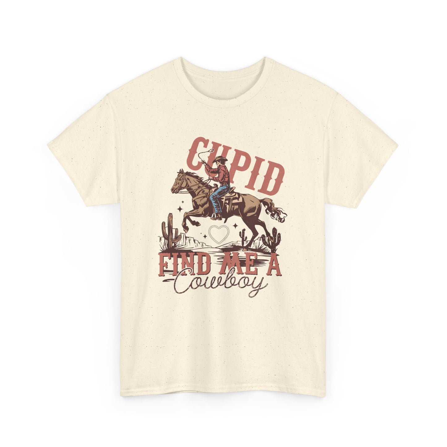 Cowboy Cupid Tee - Fun Novelty Shirt for Cowgirl Lovers, Gift for Valentine's Day, Country Style Fashion, Funny Graphic Tee, Western [...]
