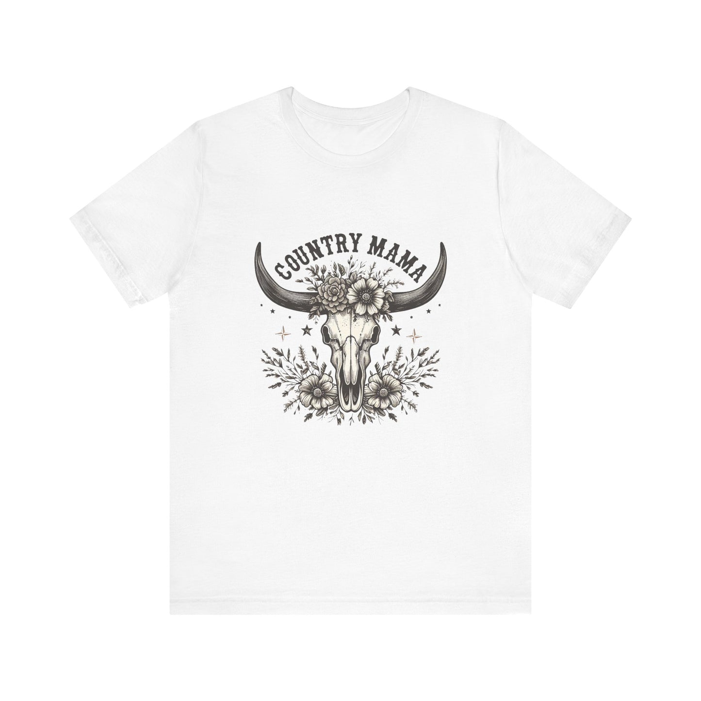 Country Mama Graphic Tee - Perfect for Country Lovers, Festivals, Birthdays, Mother's Day, Casual Wear, Gift Ideas