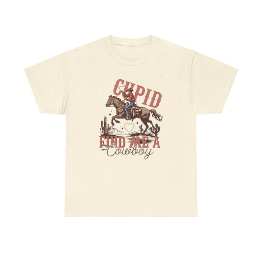 Cowboy Cupid Tee - Fun Novelty Shirt for Cowgirl Lovers, Gift for Valentine's Day, Country Style Fashion, Funny Graphic Tee, Western [...]