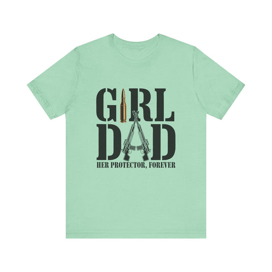 Girl Dad Unisex Jersey Short Sleeve Tee